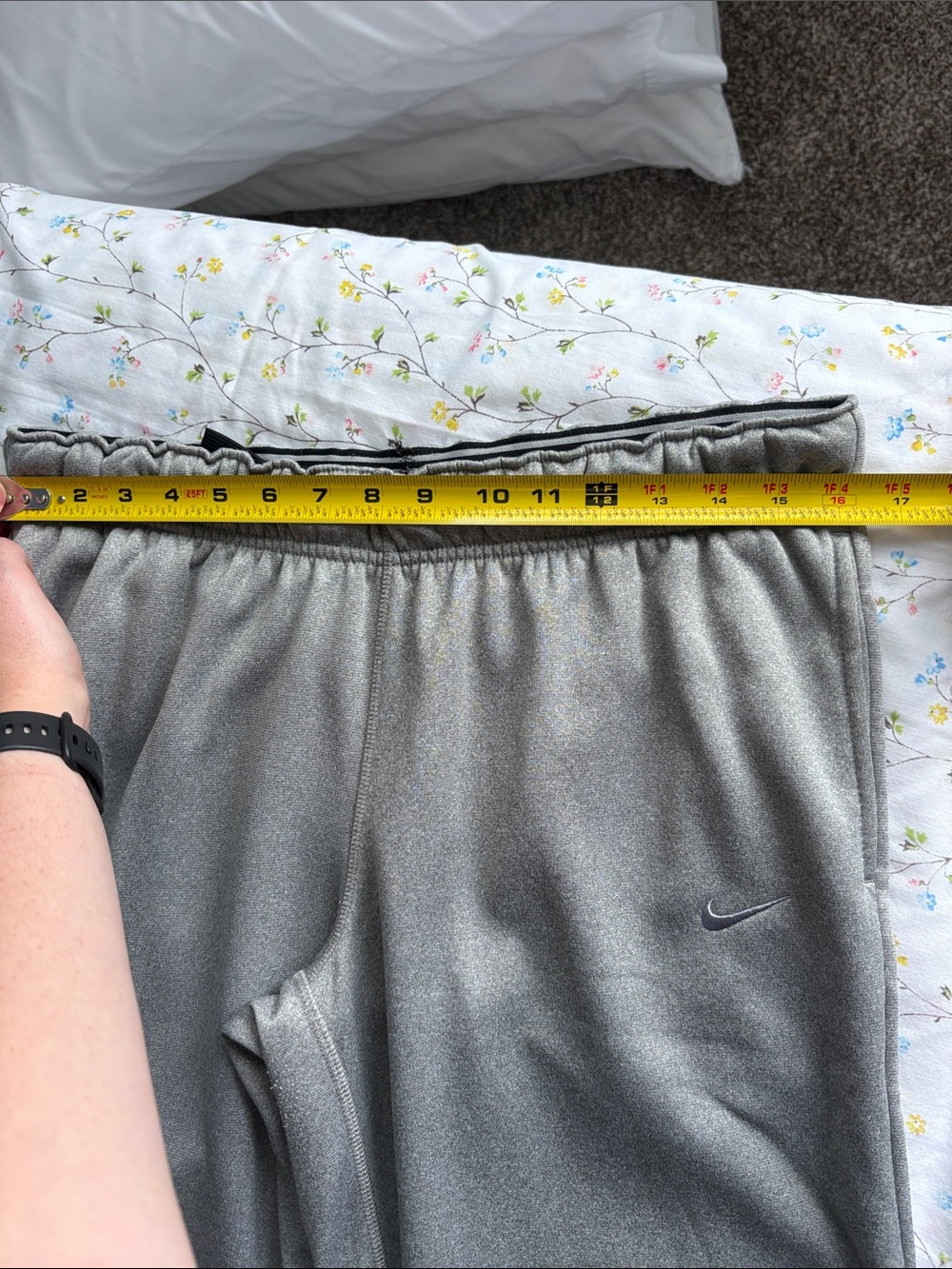 Nike Sweatpants with Swoosh Black and Purple, Grey and Black Color (price for 1) - Picture 13 of 14